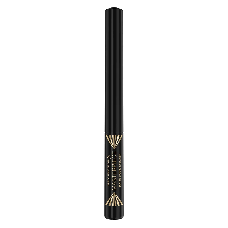 Max Factor Eyeliner Liquido Masterpiece Matte, Formula Vegan, No Transfer e Water Resistant Fino a 12 Ore, Finish Matte, Navy, 1.7ml