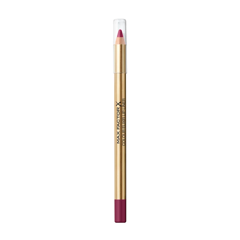 Max Factor, Colour Elixir Lip Liner, Matita Labbra Lunga Durata, Colore Intenso, 70 Deep Berry