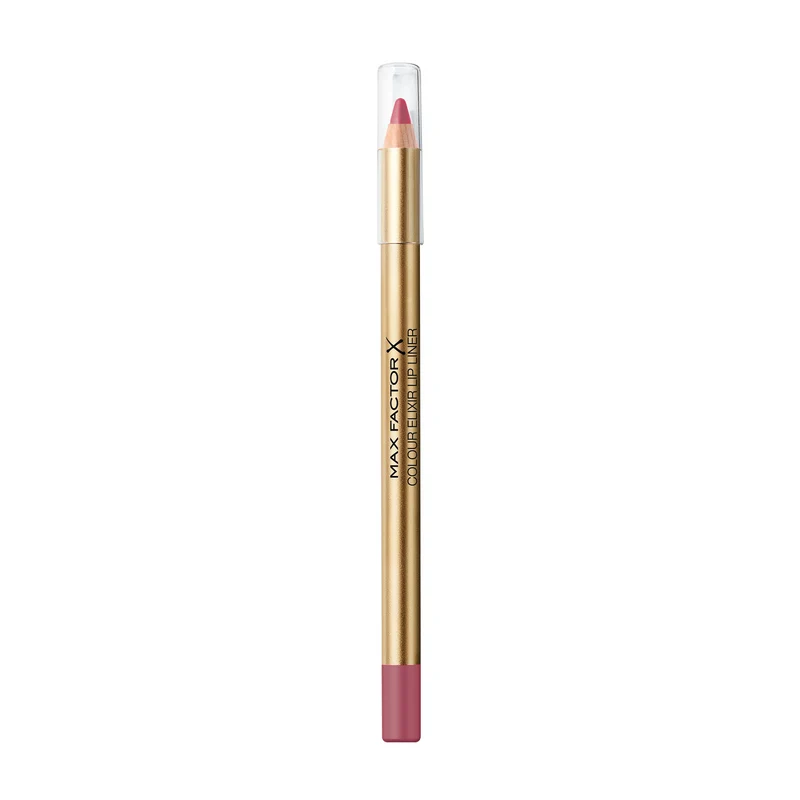 Max Factor, Colour Elixir Lip Liner, Matita Labbra Lunga Durata, Colore Intenso, 30 Mauve Moment