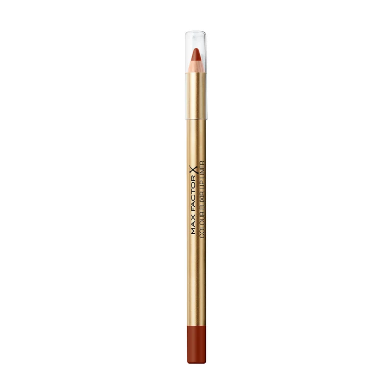 Max Factor, Colour Elixir Lip Liner, Matita Labbra Lunga Durata, Colore Intenso, 25 Brown N Bold