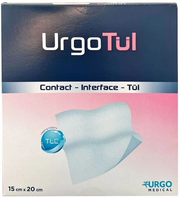 MEDICAZIONE INTERFACCIA FLESSIBILE MATRICE TLC URGOTUL 15X20 CM 3 PEZZI