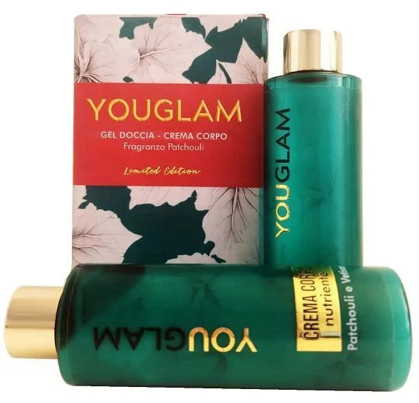 YouGlam Cofanetto Gel Doccia 200ml + Crema Corpo 200ml