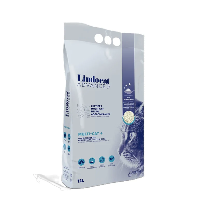 Lindocat Advanced Multi-Cat + Lettiera Per Gatti 12L