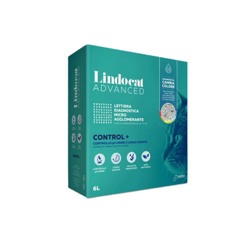 Lindocat Advanced Control + Lettiera Per Gatti 6L