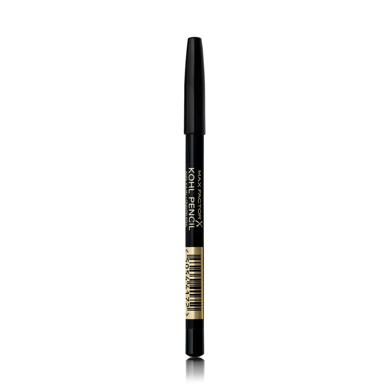 Max Factor - Matita Occhi Kohl Eyeliner Pencil - Kajal con Texture Ultra Morbida - 020 Black - 1,2 g