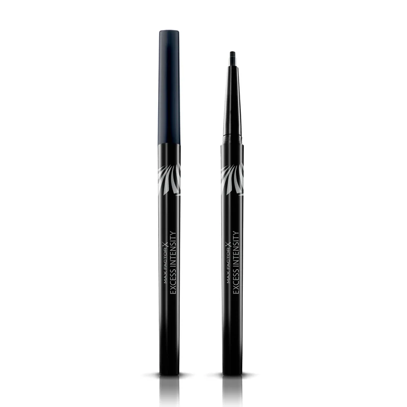 Max Factor - Matita Occhi Automatica Excess Intensity Longwear, Eyeliner Waterproof Tratto Preciso, 04 Charcoal, 2 g