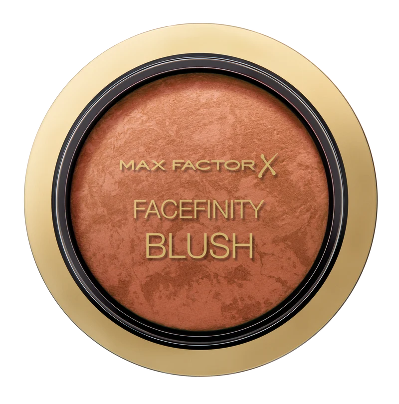 Max Factor - Fard Viso Facefinity Blush - Texture Multi-Tonale, Modulabile e Ultra-Sfumabile - 25 Alluring Rose - 1,5 g