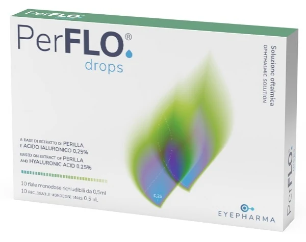 Perflo drops gocce oculari 10 fiale monodose