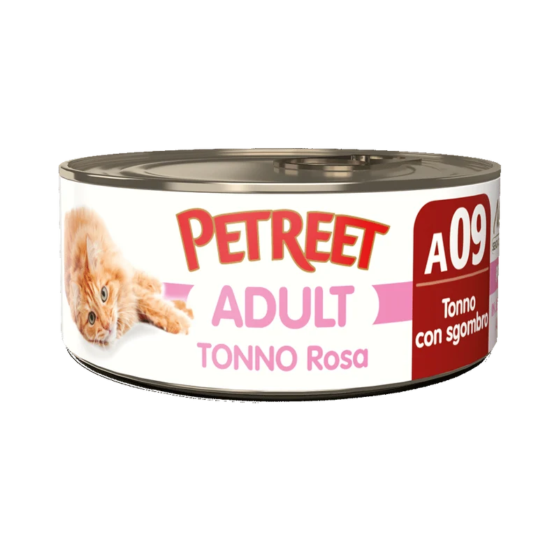 Petreet Adult Tonno Rosa Con Sgombro Per Gatti Lattina 70g