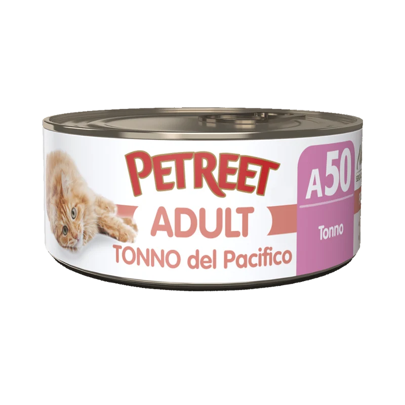 Petreet Adult Tonno Del Pacifico Per Gatti Lattina 70g