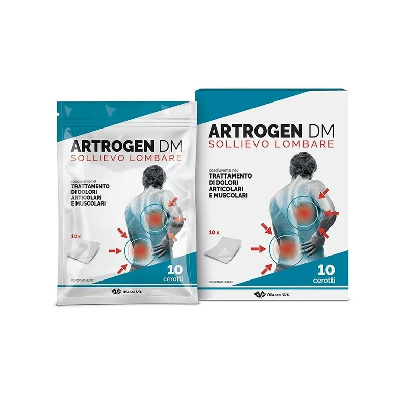 Marco Viti Artrogen DM Sollievo Lombare 10 Cerotti