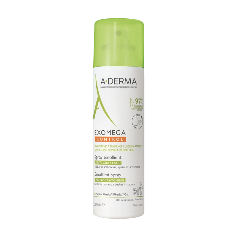 A-Derma Exomega Control Spray Emolliente Anti-Grattage 200ml