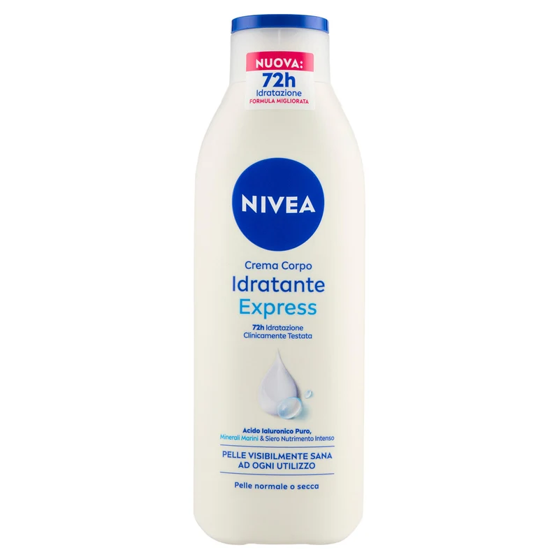 Nivea Crema Corpo Idratante Express Pelle normale o secca 250 ml