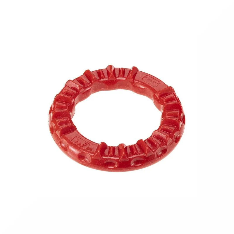 Ferplast Smile Ring Gioco Dentale Anello Taglia Small Rosso Per Cani