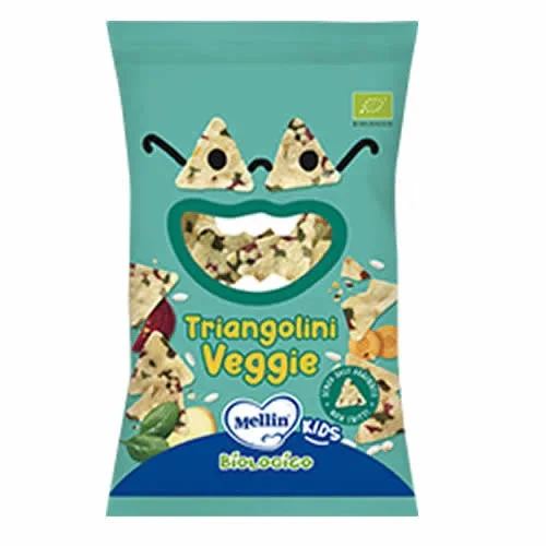MELLIN SNACK BIO TRIANGOLINI VEGGIE 30 G