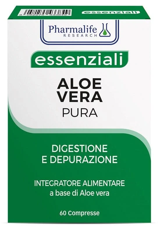 Pharmalife Research Essenziali Aloe Vera Pura 60 Compresse