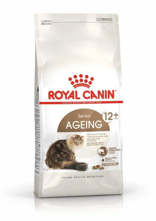 Royal Canin Feline Ageing 12+ Anni Crocchette Per Gatti Senior Sacco 2kg