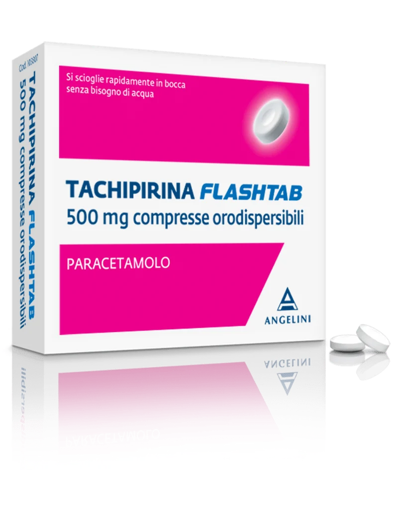 Tachipirina flashtab 500 mg compresse orodispersibili