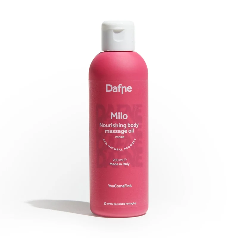 Dafne Olio Naturale Massaggi Corpo Vaniglia 200ml
