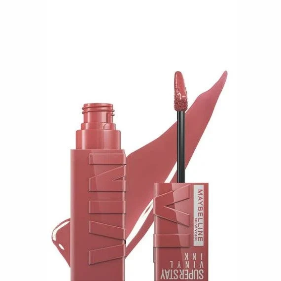 Maybelline New York Super Stay Vinyl Ink Rossetto Liquido Colore 35 Cheeky