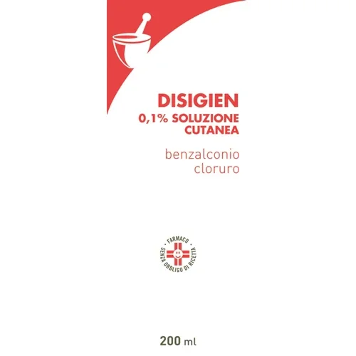 DISINFARM "0,1% SOLUZIONE CUTANEA"FLACONE 200 ML"