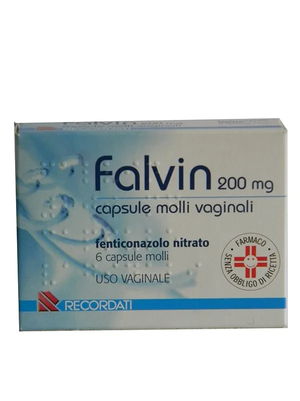 FALVIN "200 MG CAPSULE MOLLI VAGINALI"6 CAPSULE"