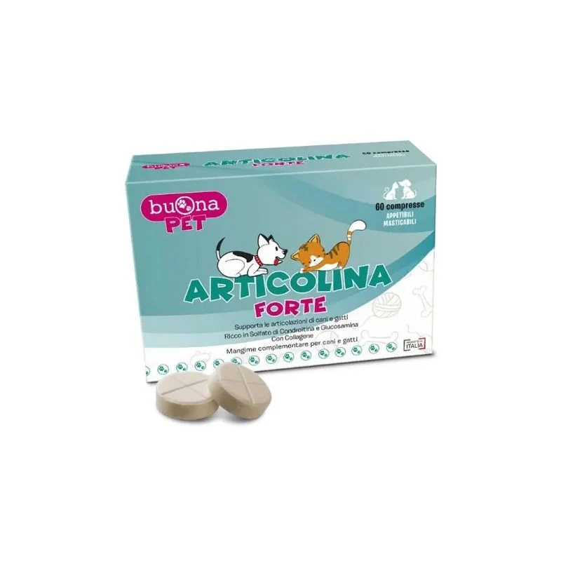 Buona Pet Articolina Forte Mangime Complementare Per Cani E Gatti 60 Compresse