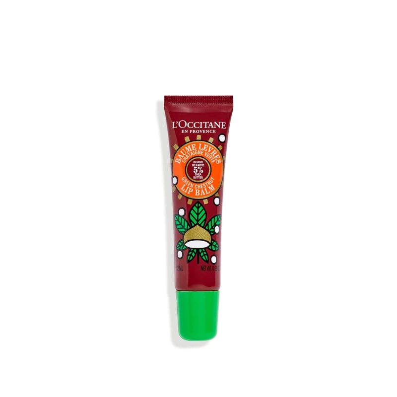 L'Occitane Balsamo Labbra Karitè E Castagna Verde 12ml