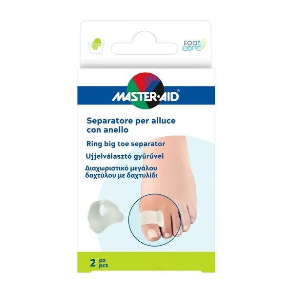 Mater-Aid Footcare Separatore Per Alluce Con Anello Small 2 Pezzi