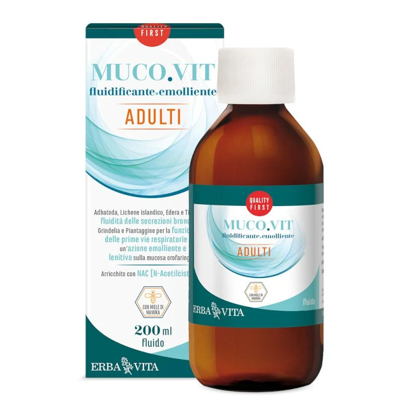 Erba Vita Muco.vit Fluido Adulti 200ml