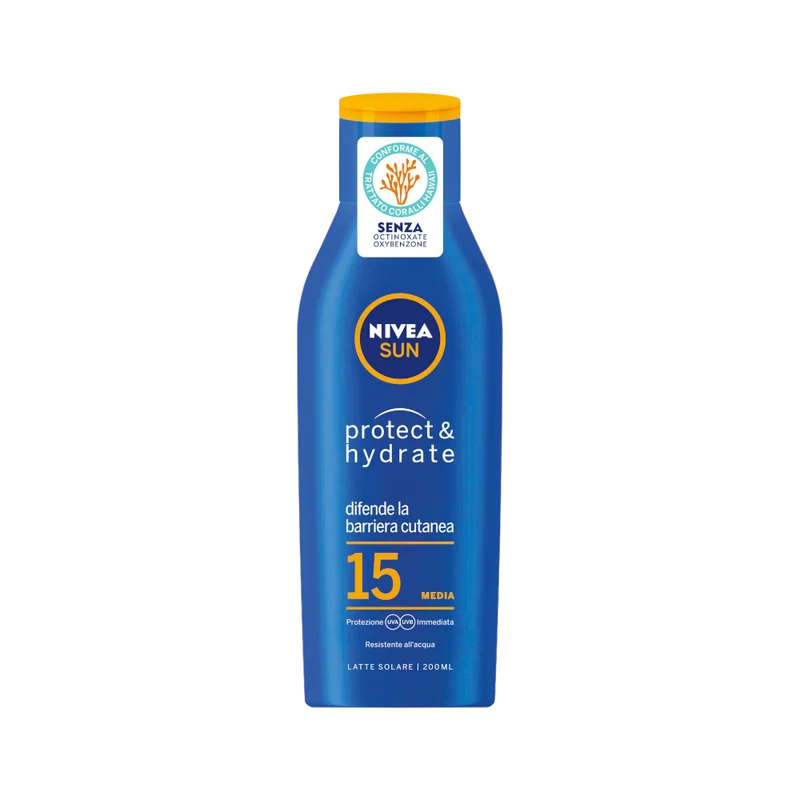 Nivea Sun Protect & Hydrate Latte Solare Spf 15 200ml
