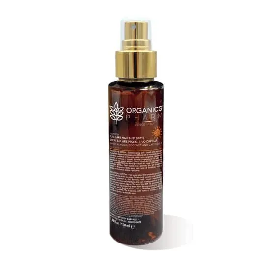 Organics Pharm Spray Solare Protettiva Capelli 100ml SPF15