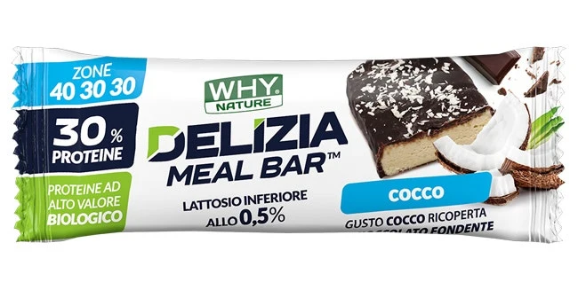Whynature Delizia Meal Barretta Proteica Cocco 50g