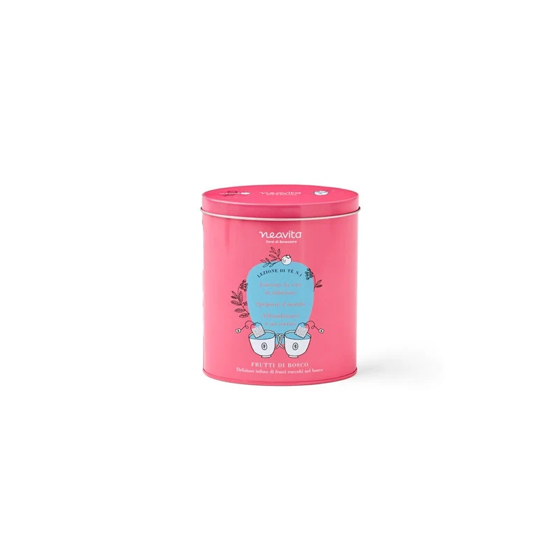 Neavita Lezioni Di Tè Oval Tin Rosso Infuso Frutti Di Bosco Filtroscrigno 12x3,5g