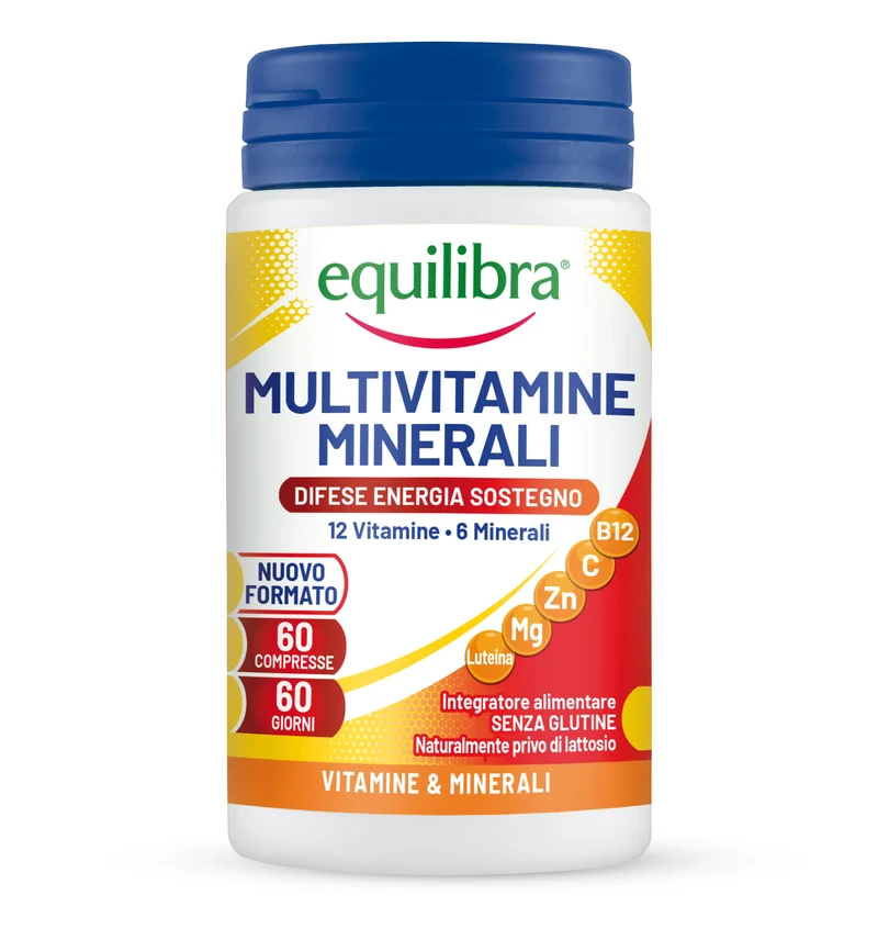 Equilibra Multivitamine Minerali integratore multivitaminico 60 compresse
