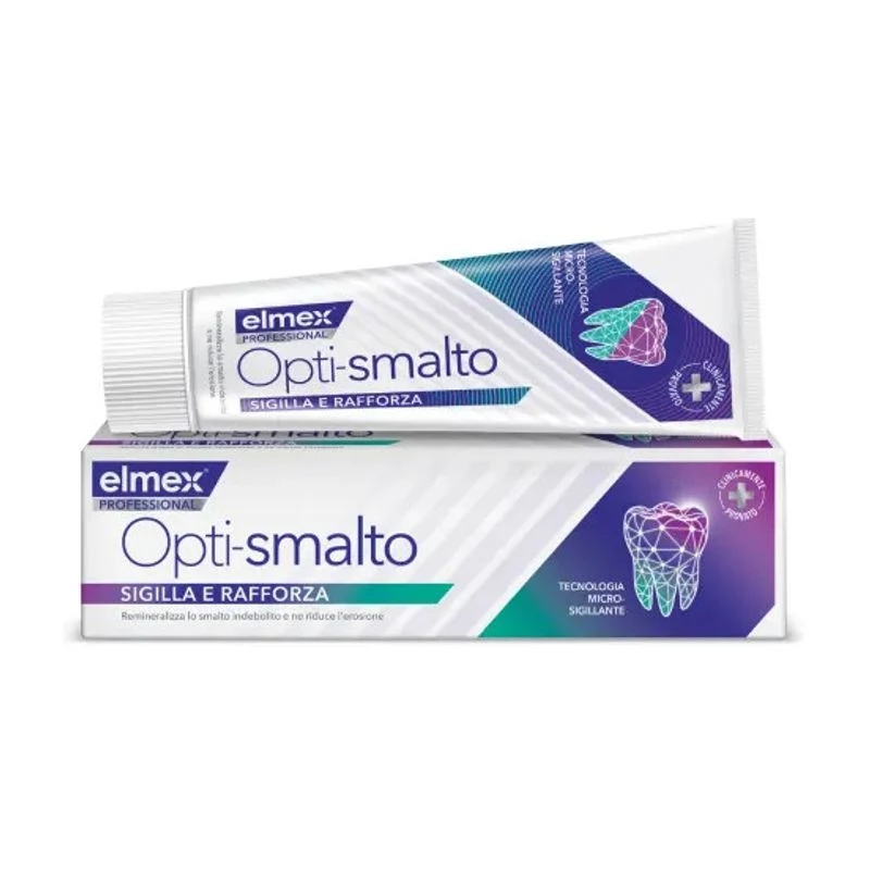 Elmex Opti-Smalto Dentifricio 75ml - Sigilla e Rafforza Denti