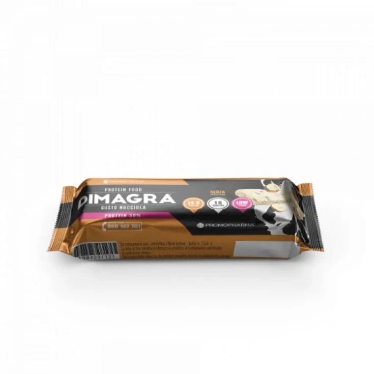 Dimagra Protein Bar 30% Senza Copertura Nocciola 45g