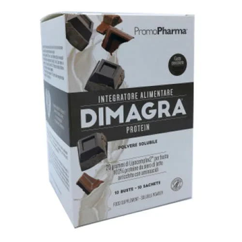 DIMAGRA PROTEIN CIOCCOLATO 10 BUSTE