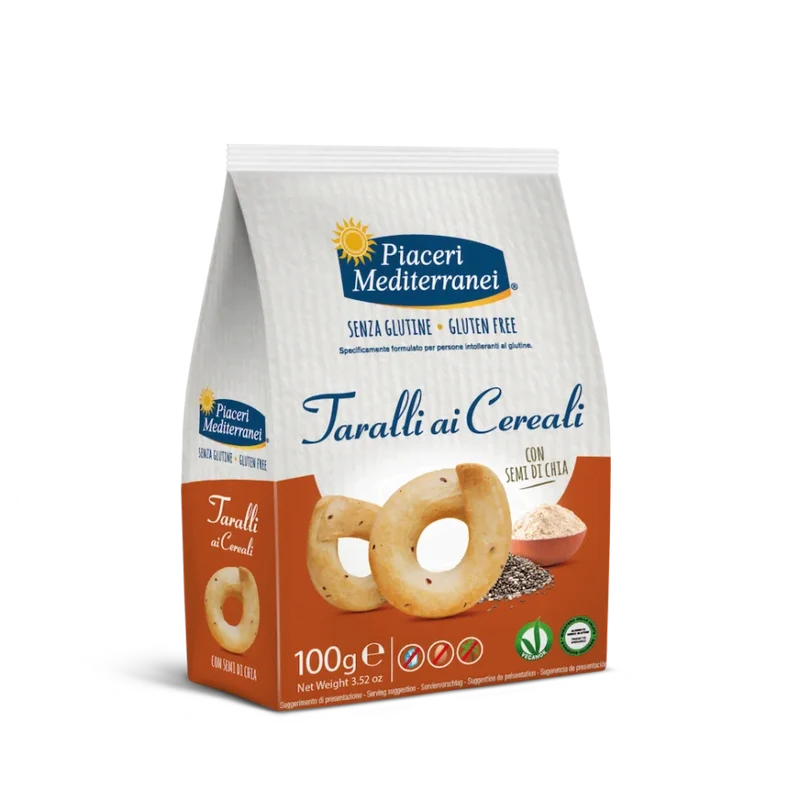 Piaceri Mediterranei Taralli ai Cereali 100 g