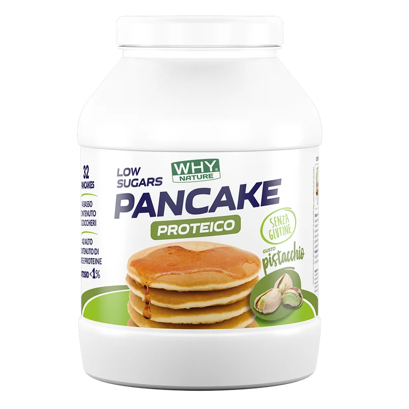 Whynature Low Sugars Pancake Pistacchio 800g