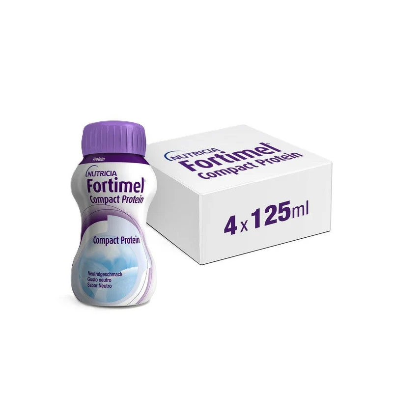 Fortimel Compact Protein Gusto Neutro 4 Bottigliette