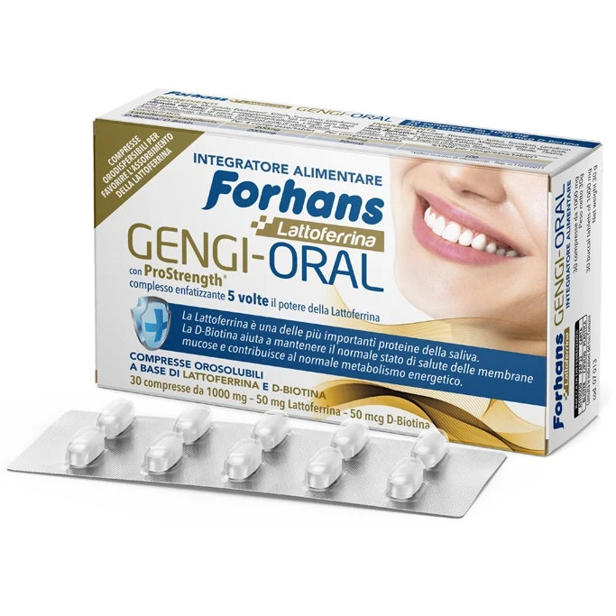 Forhans Lattoferrina Gengi Oral 30 Compresse
