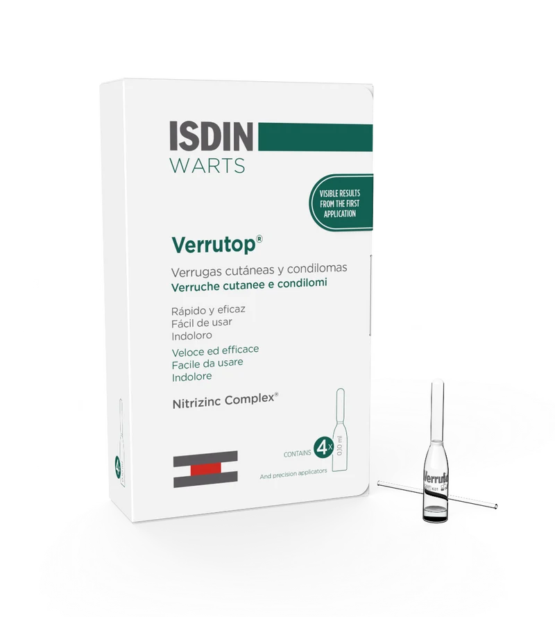 Isdin Verrutop Corpo 4 Fiale