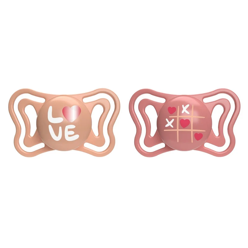 Chicco Physoforma Light Succhietto Silicone Rosa 2 Pezzi 16-36 Mesi