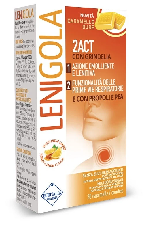 Lenigol 2Act 20 Caramelle Dure