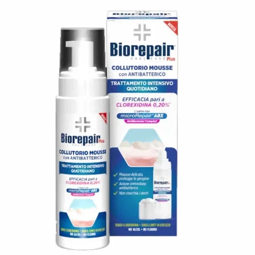 BIOREPAIR PLUS COLLUTORIO MOUSSE ANTIBATTERICO 200 ML