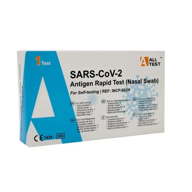 Alltest Test Antigenico Rapido Covid-19 Tamponi Nasali