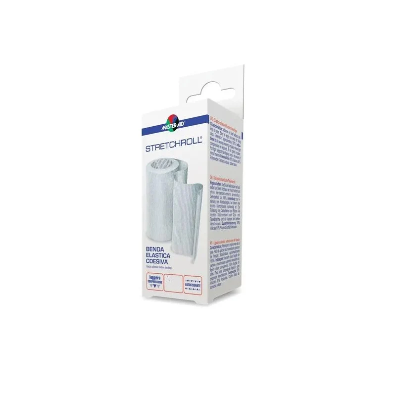 Master Aid Stretchroll benda elastica coesiva 400x12cm 1 pezzo