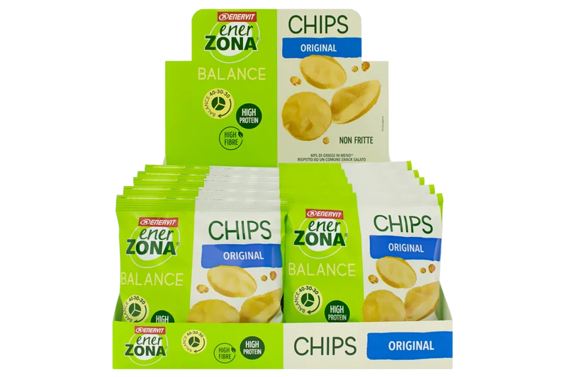 Enerzona Chips Classic 14 Sacchetti Da 23g