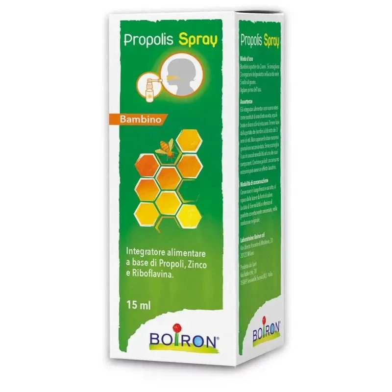 Boiron Propolis Spray Gola Bambini 15ml